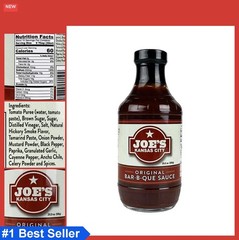 Barbecue Sauce 20.5 Ounce Sweet Smoky Tangy Award Winning Pit Smoked Flavor