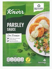 Knorr Parsley Sauce, Vegan, 20g Packet, Direct From Ireland, Makes 4 Servings