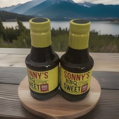 2 Pack Sonny’s Sweet BBQ Sauce 21 oz Bottles | Authentic Barbecue Flavor