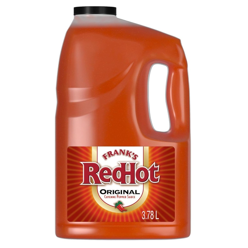 Franks RedHot Cayenne Pepper Hot Sauce, 1 gal//