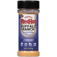 Frank’s RedHot Buffalo Ranch seasoning blend 4.75 Ounce…..