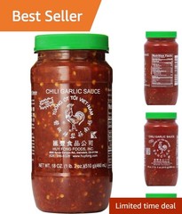 Flavorful Chili Garlic Sauce 18 Ounce for Cooking and Marinades