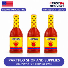 Louisiana Brand The Perfect Hot Sauce, 3 Bottles | 12.0 FL OZ