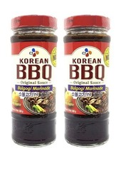 CJ Korean BBQ Bulgogi Marinade Sauce 16.9 Oz. (Pack of 2)