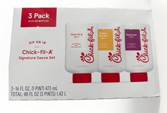 Chick-Fil-A Signature Sauce Variety Set, 16 fl oz, 3-Pack